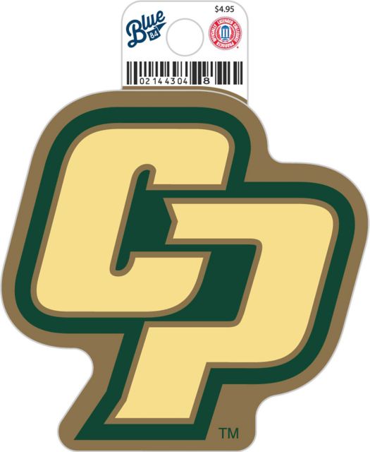 Cal Poly Mustangs Full Size Sticker