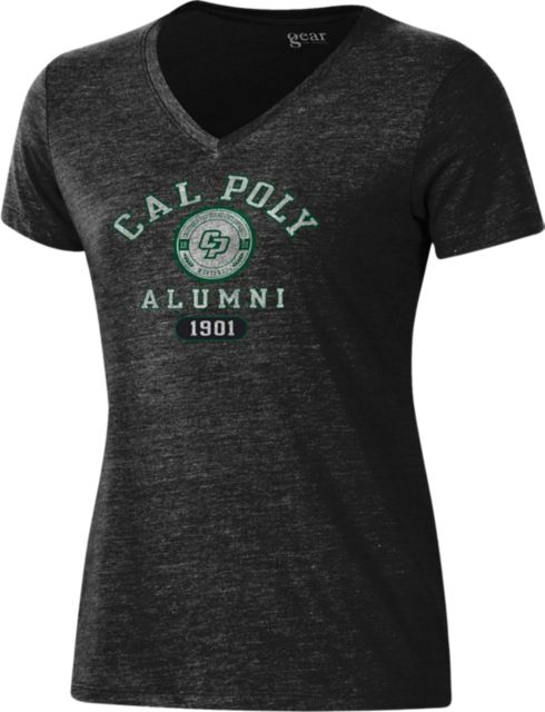 Cal Poly Alumni Women's Tri-Blend V-Neck Short Sleeve T-Shirt