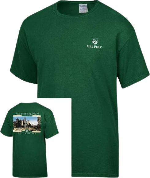 Cal Poly Photo Comfort Wash Garment Dyed T-Shirt