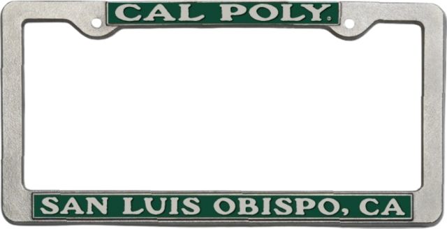 Cal Poly License Plate Frame