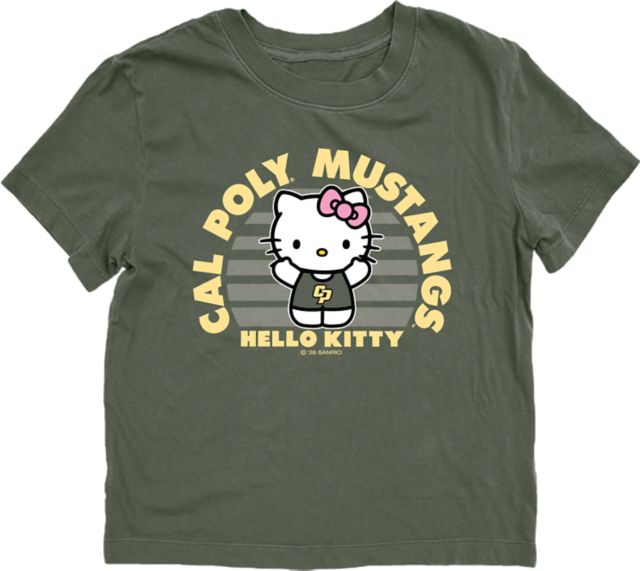 Cal Poly Hello Kitty Women's Dyed Short Sleeve T-shirt