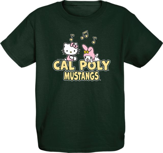 Cal Poly Hello Kitty Youth Short Sleeve T-Shirt