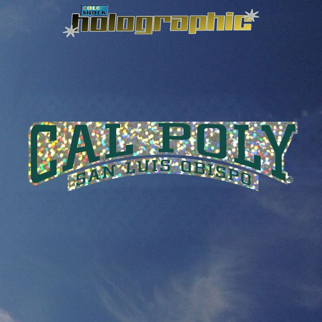 Cal Poly Decal Hologram Stand