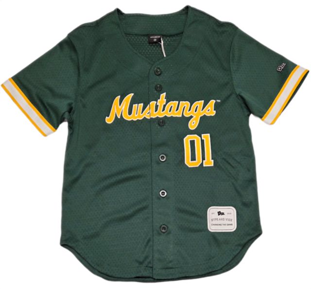 Cal Poly Mustangs Women's Baseball Jersey