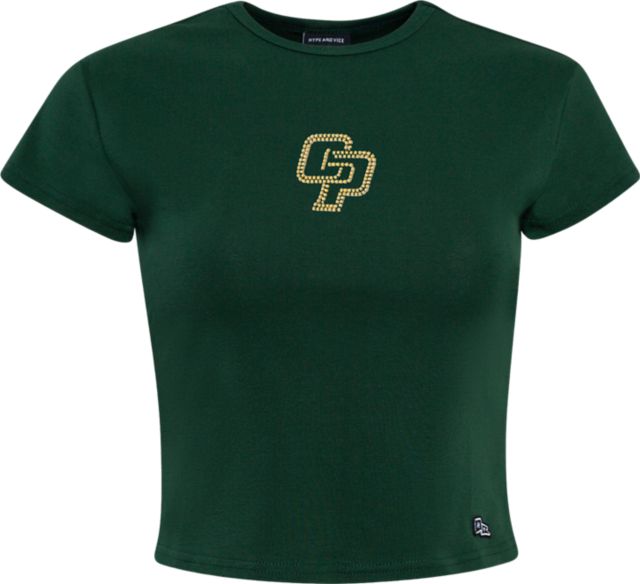 Cal Poly Women's Crop Short Sleeve T-shirt
