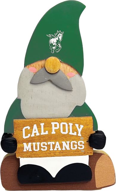 Cal Poly Mustangs Cozy Gnome Magnet
