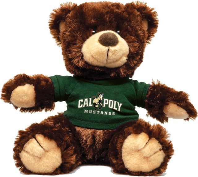 Cal Poly 12'' Plush Noah Bear - Chocolate - ONLINE ONLY