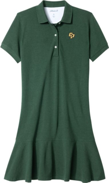 Cal Poly Mustangs Women's Pique Polo Mini Dress