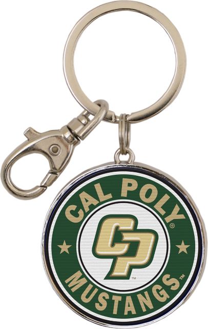 Cal Poly Mustangs Keytag