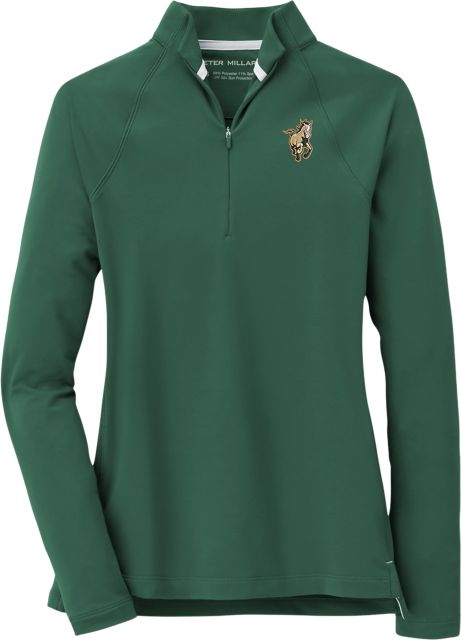 Cal Poly Mustangs Women's Raglan Sleeve Perth 1/4 Zip