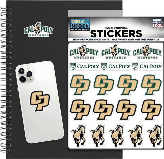 Cal Poly Sticker Sheet