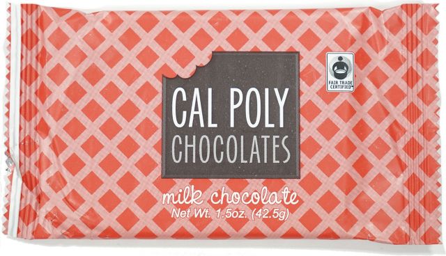Cal Poly Made Milk Chocolate Bar