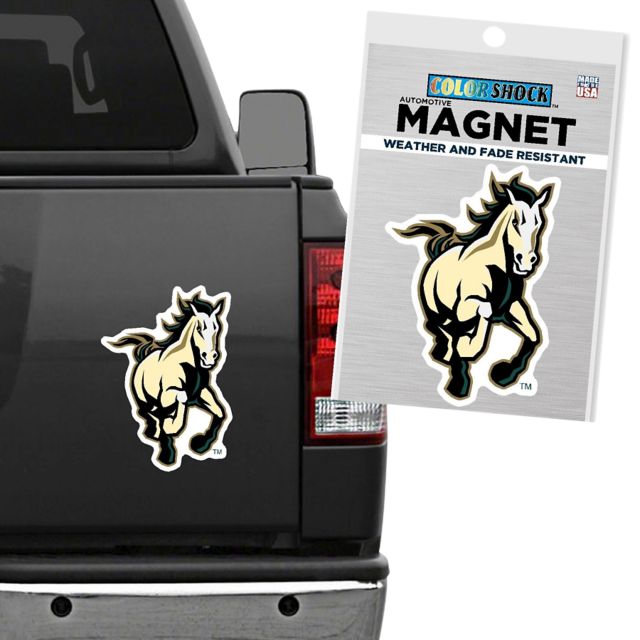 Cal Poly 12x12 Mustangs Magnet