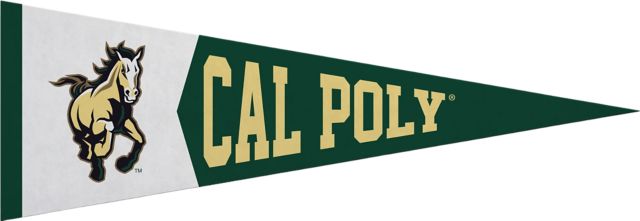 Cal Poly 5x15 Mustangs Pennant