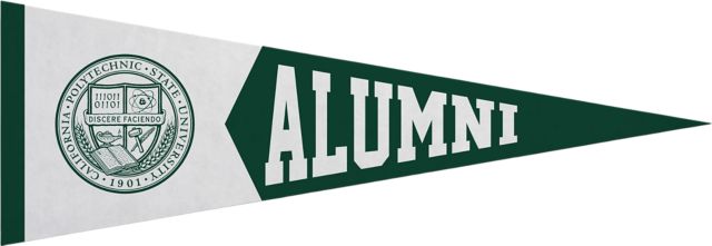Cal Poly 5x15 Mustangs Alumni Pennant
