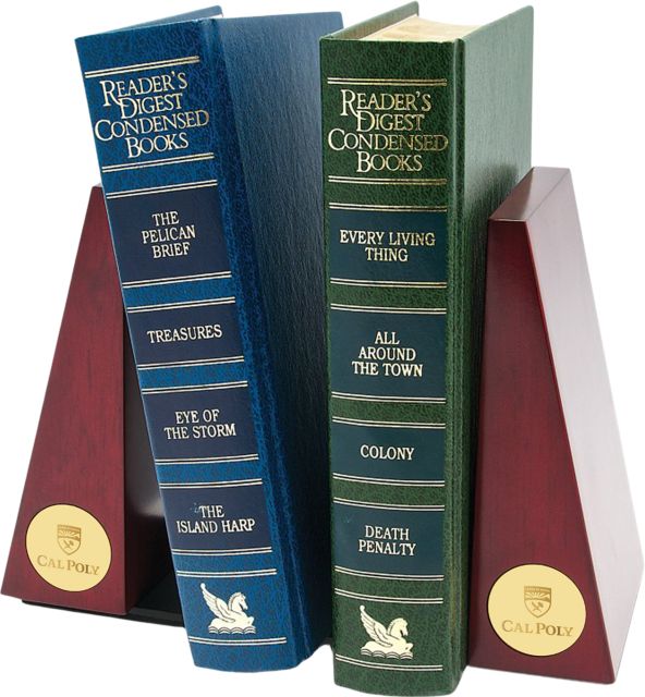 Cal Poly Bookends