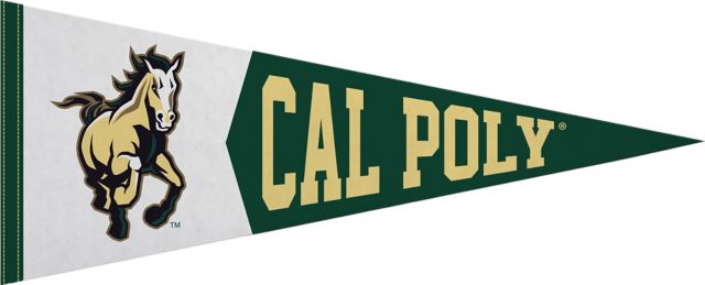 Cal Poly 12x30 Mustangs Pennant