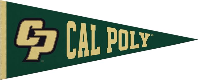 Cal Poly 12x30 Pennant