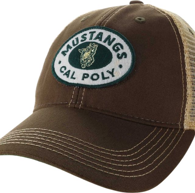 Cal Poly Mustangs Patch Trucker Cap