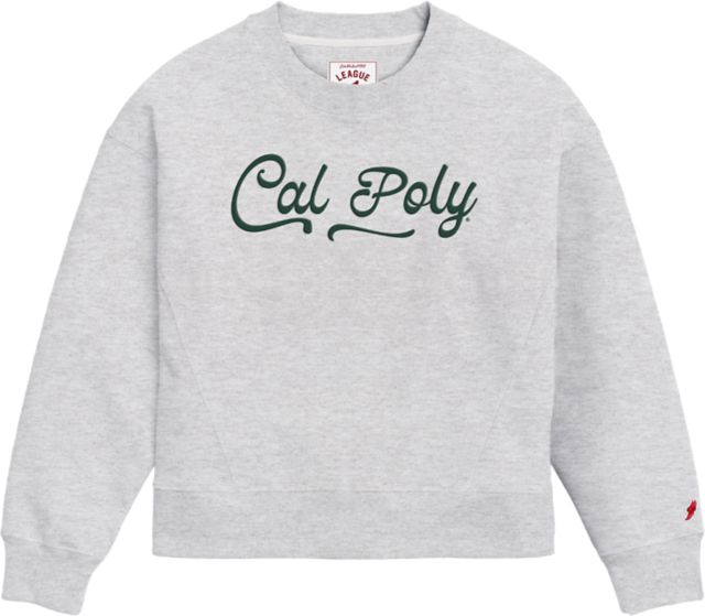 Cal Poly Mustangs Women's Boxy Crewneck Sweatshirt