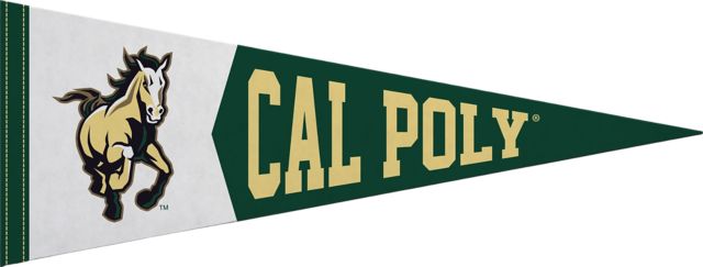 Cal Poly Mustangs 9x24 Pennant