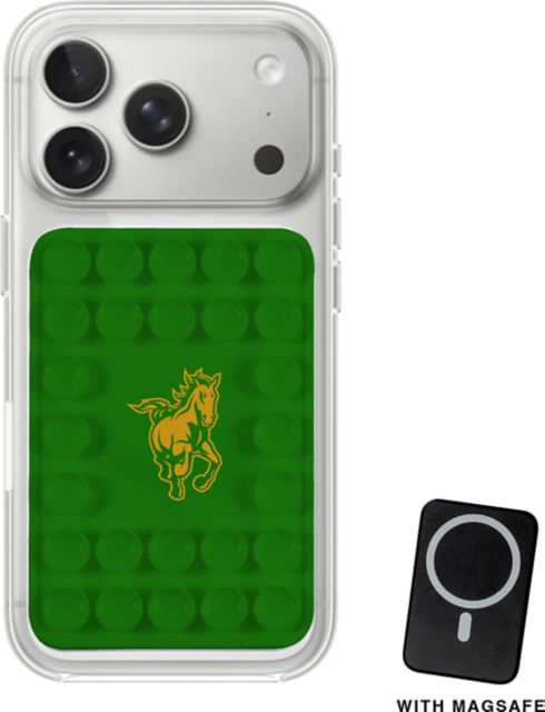 Cal Poly Mustangs Silicone Holder with MagSafe