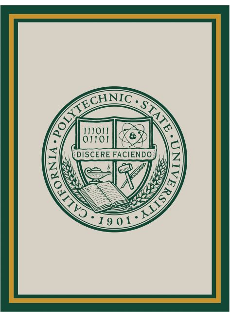 Cal Poly Afghan Blanket