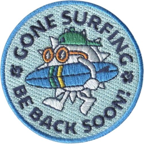 Cal Poly Gone Surfing Patch