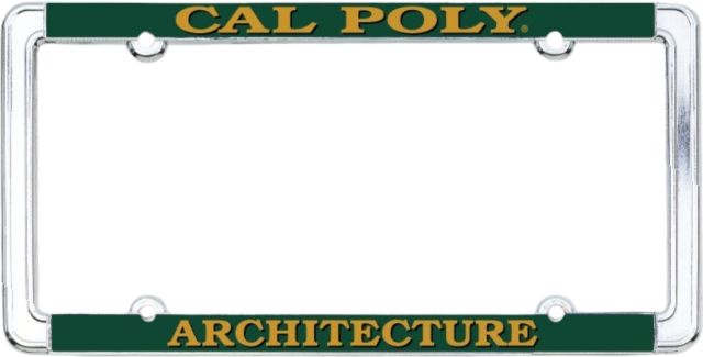 Cal Poly License Plate Frame