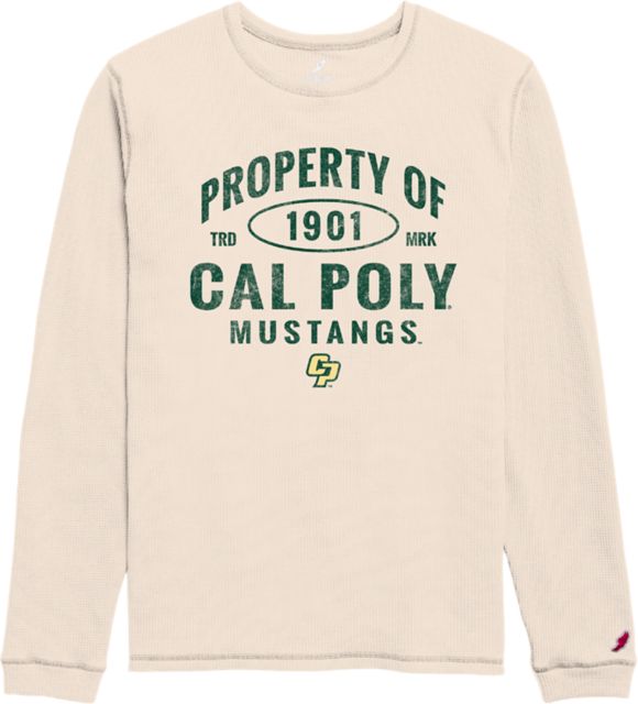 Cal Poly Mustangs Waffle Long Sleeve T-Shirt
