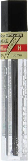 LEAD MECHANICAL PENCIL .5MM H 12/TUBE