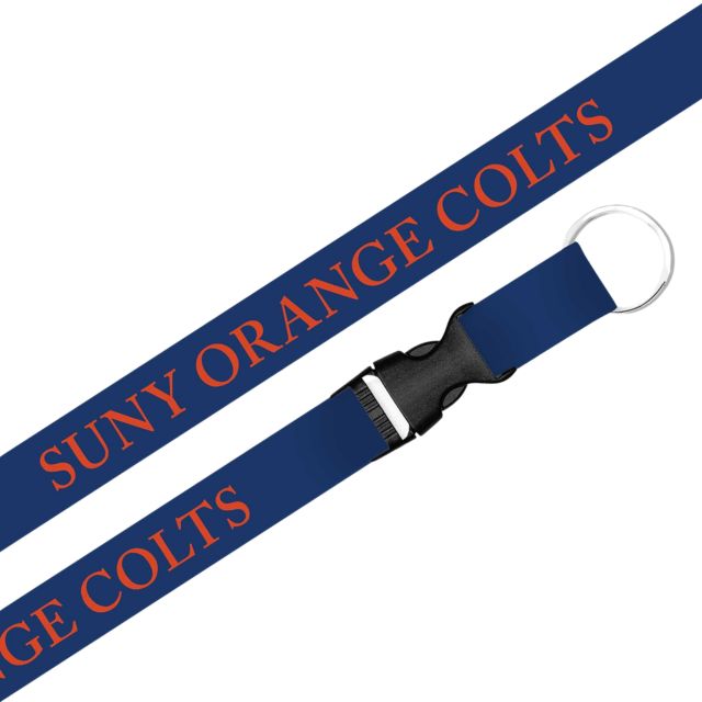 SUNY Orange Colts Lanyard with Buckle