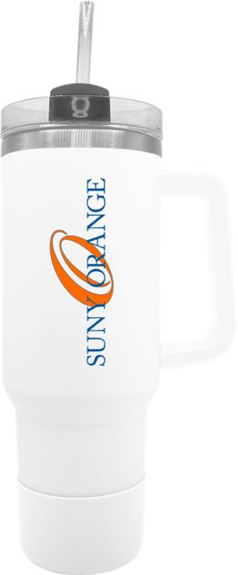 SUNY Orange 40 oz. Straw Tumbler