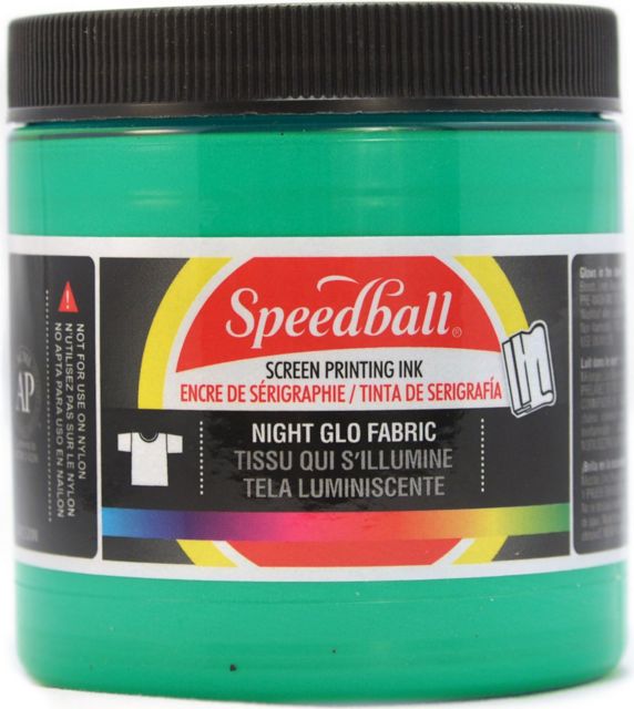 Speedball Acrylic Screen Printing Ink Black 8oz - MICA Store