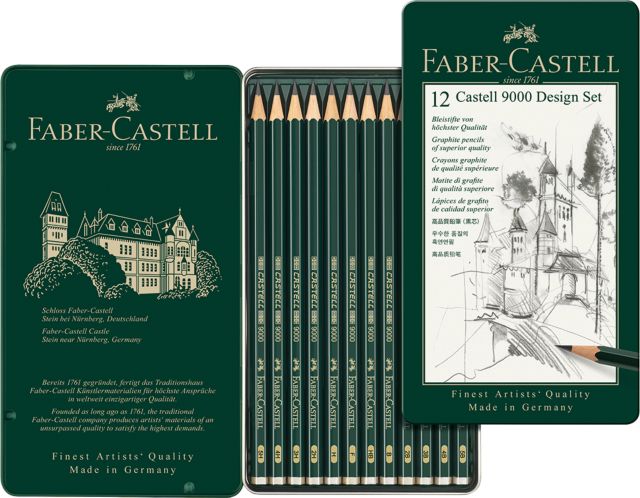 9000 PENCIL DESIGN SET/12