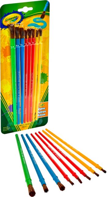 CRAYOLA BRUSH SET/8 CARDED