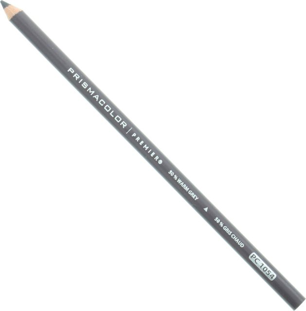 Prismacolor Pencil 50% Warm Gray Pc1054