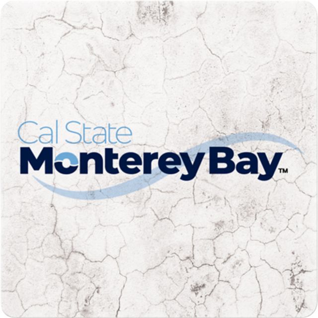 California State University Monterey Bay Otters 4'' x 4'' Coaster