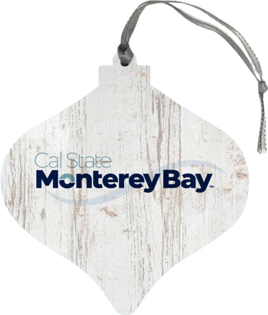 California State University Monterey Bay Otters Bulb Ornament