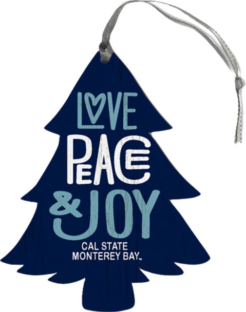 California State University Monterey Bay Tree Ornament
