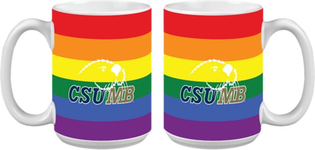 California State University Monterey Bay 15 oz. Pride Mug
