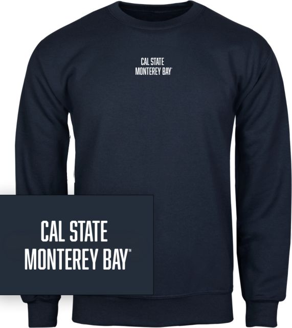 California State University Monterey Bay Fleece Chainstitch Crewneck Sweatshirt