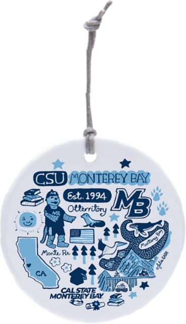 California State University Monterey Bay Ornament