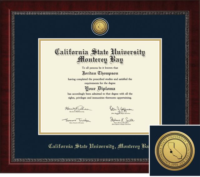 Church Hill Classics Engraved Diploma Frame. Bachelors, Masters. - ONLINE ONLY