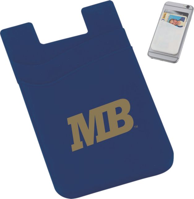 California State University Monterey Bay Silicone Card Wallet