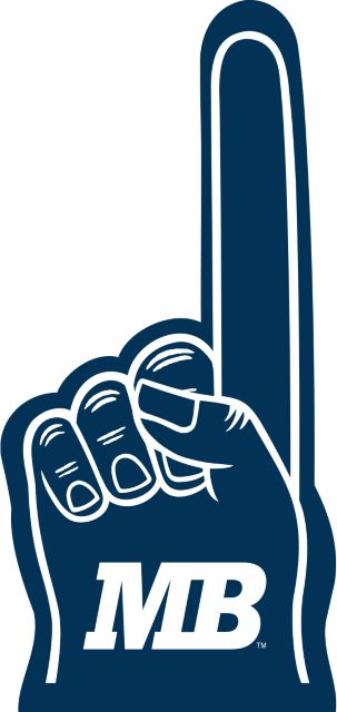 California State University Monterey Bay 18" Foam Finger