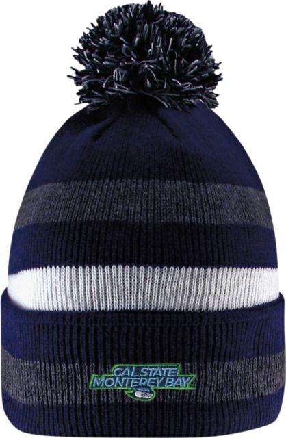 California State University Monterey Bay Cuffed Pom Beanie
