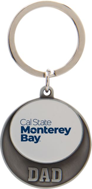 California State University Monterey Bay Dad Keychain