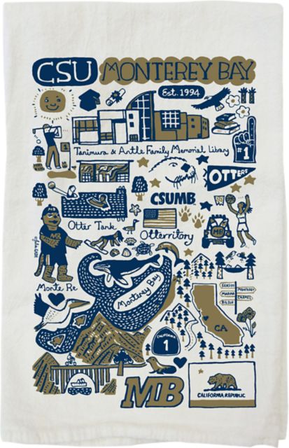 California State University Monterey Bay Kitchen Towel