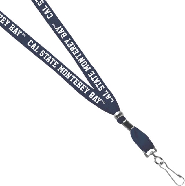 California State University Monterey Bay 3/8'' J Hook Lanyard